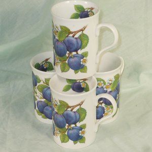 4 Crown Regal bone china coffee mugs